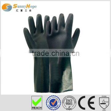 Sunnyhope pvc coated work gloves for industry,waterproof car wash gloves