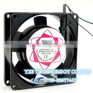 90x90x25mm 220V AC 0.1A 15 / 17W SF9225AT 2092HBL Axial Cooling Fan With Grill Free!! photo-5