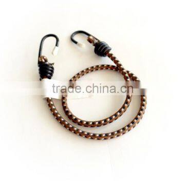 750mm x 8mm Colorful Polyester Elastic Luggage Rope, High Quality Bungee Cord With Hooks for Packing photo-4