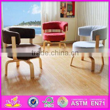 New Wooden Furniture Set Room Sofa Chair,colorful Wooden Toy Chair Wholesale,modern Design Living Room Wood Sofa Chairs W08F037 photo-2