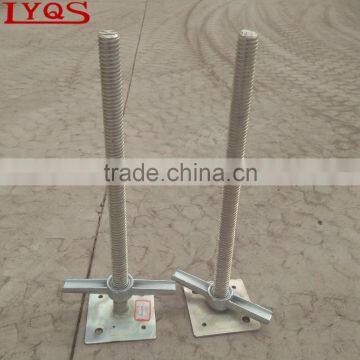 Manufacturer Galvanized Scaffolding Adjustable Base Jack