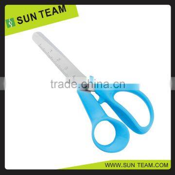 SC080 5-1/4" New Popular stainless steel scissors with measuring blade