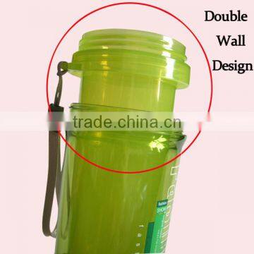450ML Double Wall Plastic Tritan Sport Water Bottle photo-4
