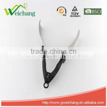 WCTS65 Stainless Steel Tomato Tong Food Tong Clip TPR Handle photo-2