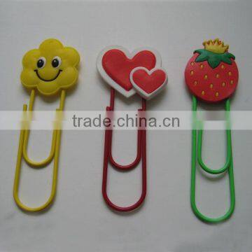 Animal Shaped Colorful Soft PVC Clip