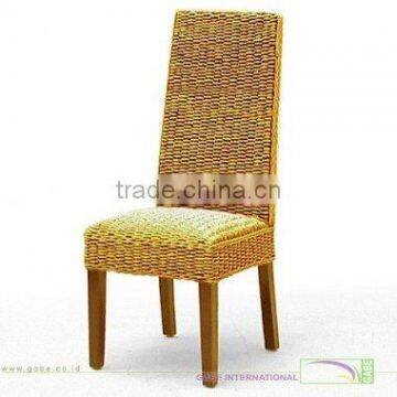 SALSA DINING CHAIR WITH RATTAN