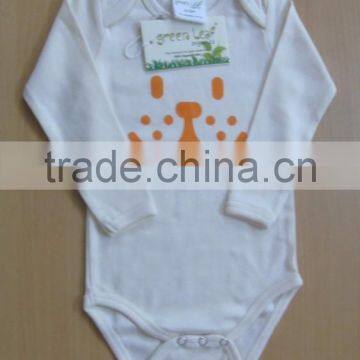 Organic Cotton Plain With Printed Baby Body Suits and Soft With Long Sleeve Baby t Shirts With Organic Latest Design Baby Pants photo-4
