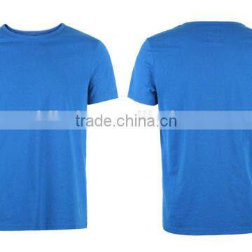 100% Cotton Plain Round Neck Slim Fit Tee Shirt Man T-shirt photo-4