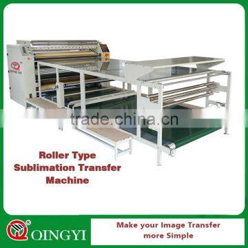 roller sublimation transfer machine in heat transfer