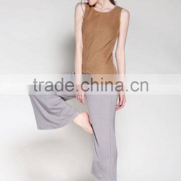 New Arrival Loose House Rayon Night Pants for Girls Wholesale photo-3