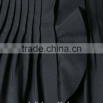 Hot Sale Nice Design Women Executive Pleated Silk Shirts 2016 photo-5