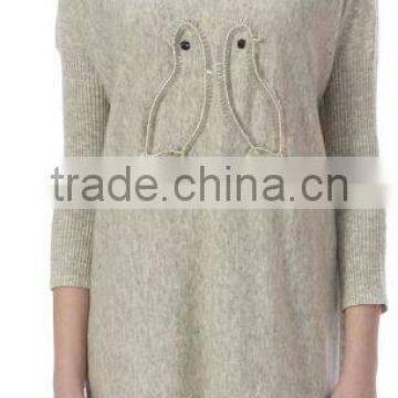 Women Fashion Knitwear 12gg Knitted