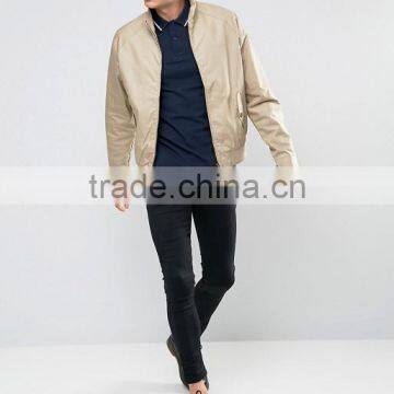 Short Sleeve Ribbed Collar and Sleeve Twin Tip Side Slits Navy Men's 100% Cotton Breathable Pique 200g Blank Casual Polo T-Shirt photo-4