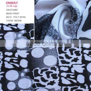 Latest Polyester Print Mesh Fabric photo-2