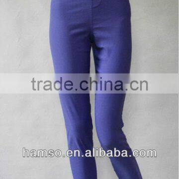 Purple popular cotton pencil pants