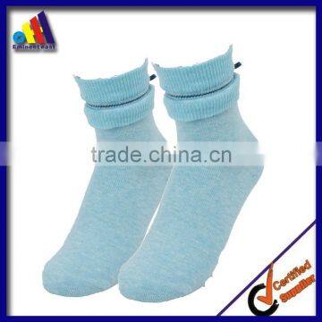 Solid Color Cable Knit Boot Socks With Lace photo-4