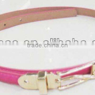 ladies fashion red belt