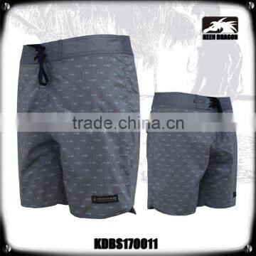 High Quality Oem Design Cotton Polyester Stretch Mens Board Shorts