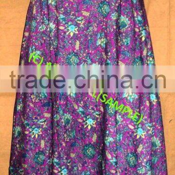 SILK SARI SKIRT