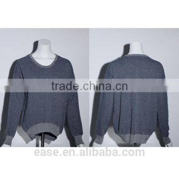 Woman Winter Jacquard Knitting Sweater photo-2