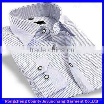 wholesale cheap mens wear non iron striped t shirt