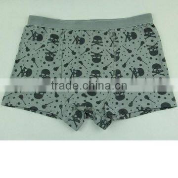 Custom Elastic Waistband Underwear Teen Sexy Boys Cotton Boxer photo-2