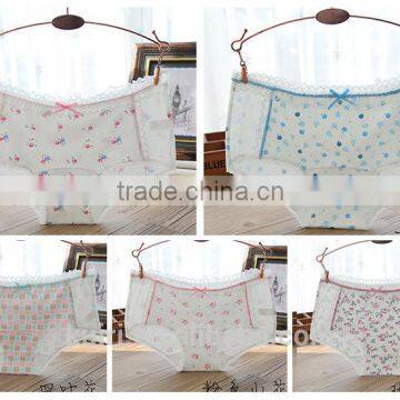 Women High Quality Cotton Underwear Young Girls Comfortable Panties photo-3