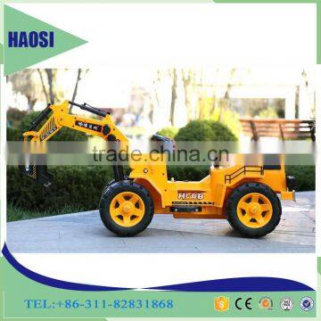 Yellow Big Simulation Electric Truck for Riding Children photo-6