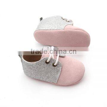 Wholesale Leather Shoes Suede Leather Oxford Baby Shoes photo-3