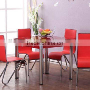 Modern Design Glass Extendable Dining Table photo-2