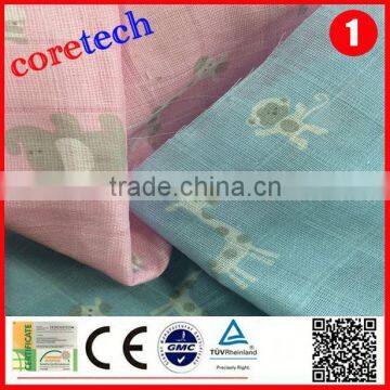 ECO-friendly Soft Organic Muslin Fabric Factory photo-4