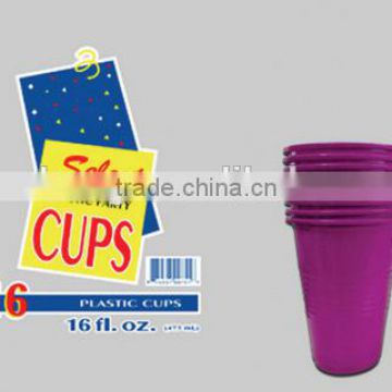 16oz plastic cups disposable