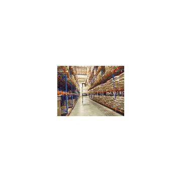Blue / Orange Long Span Heavy Duty Pallet Racking , High Racking System