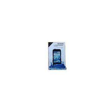 Pale Blue Cell Phone Case Samsung Galaxy S4 Lifeproof Waterproof Case