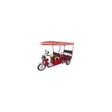 Safety differential electric tricycle for passenger , electric pedicab 48v 800W