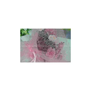 Mesh Flower Sleeve With Pouch