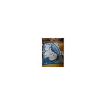 Breathable Polyester Baby Blanket With 100% Polyester 100X140CM