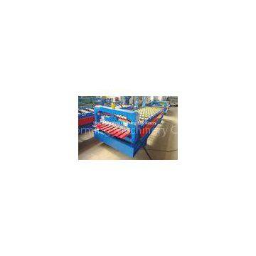 High Speed Automatic Roof Panel Roll Forming Machine With PLC Control