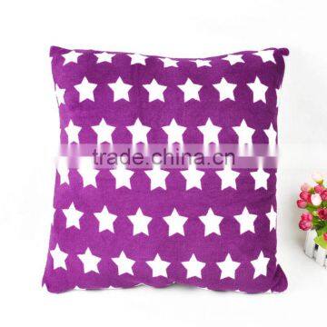 100% polyester pressed fabric plain cushion