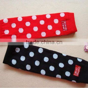 Wholesale Rainbow Striped Print Children Posh Kids Knitted Leg Warmer Cotton Baby Leg Warmer photo-4