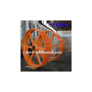 Large Cast Iron Pulleys
