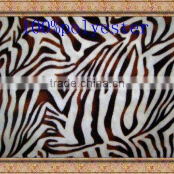 100% Polyester Printed High Velour Velvet for Upholstery(two Way Strech)