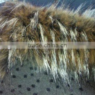 Luxury Fake Long Pile Fake Fox Fur Fabric for Winter