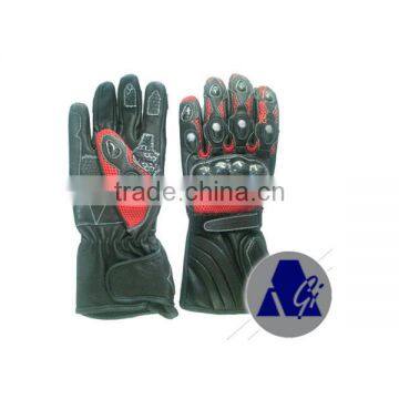 Motorcycle racing gloves