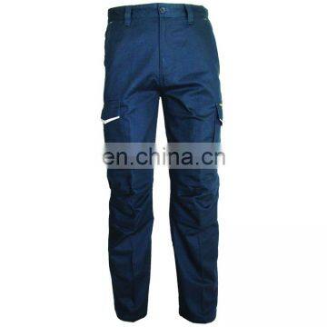 65%polyester 35% cotton Men's trousers 6 pocket cargo pants