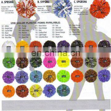 cheerleading pom poms