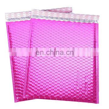 Wholesale Customized Colored Metallic Pink Bubble Foam Padded Envelope