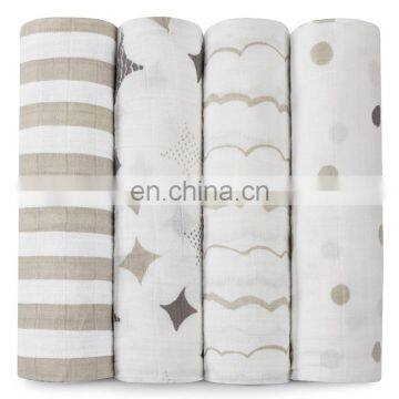 cotton muslin baby swaddle blanket baby swaddle