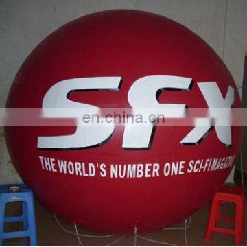 red Inflatable PVC balloon/helium balloon/promotional balloon/ PVC advertising balloon/helium cube/sphere/event ball/blimp