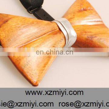 Hot Sale Customized Mini Wooden Bow Ties Craft For Men